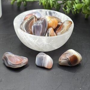 Botswana Agate tumble